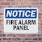 Signmission Fire Alarm Panel OSHA Notice Sign, Plastic, 10in W x 7in L, 2PK OS-2PACK-NS-P-710-L-12535 - alternate 3
